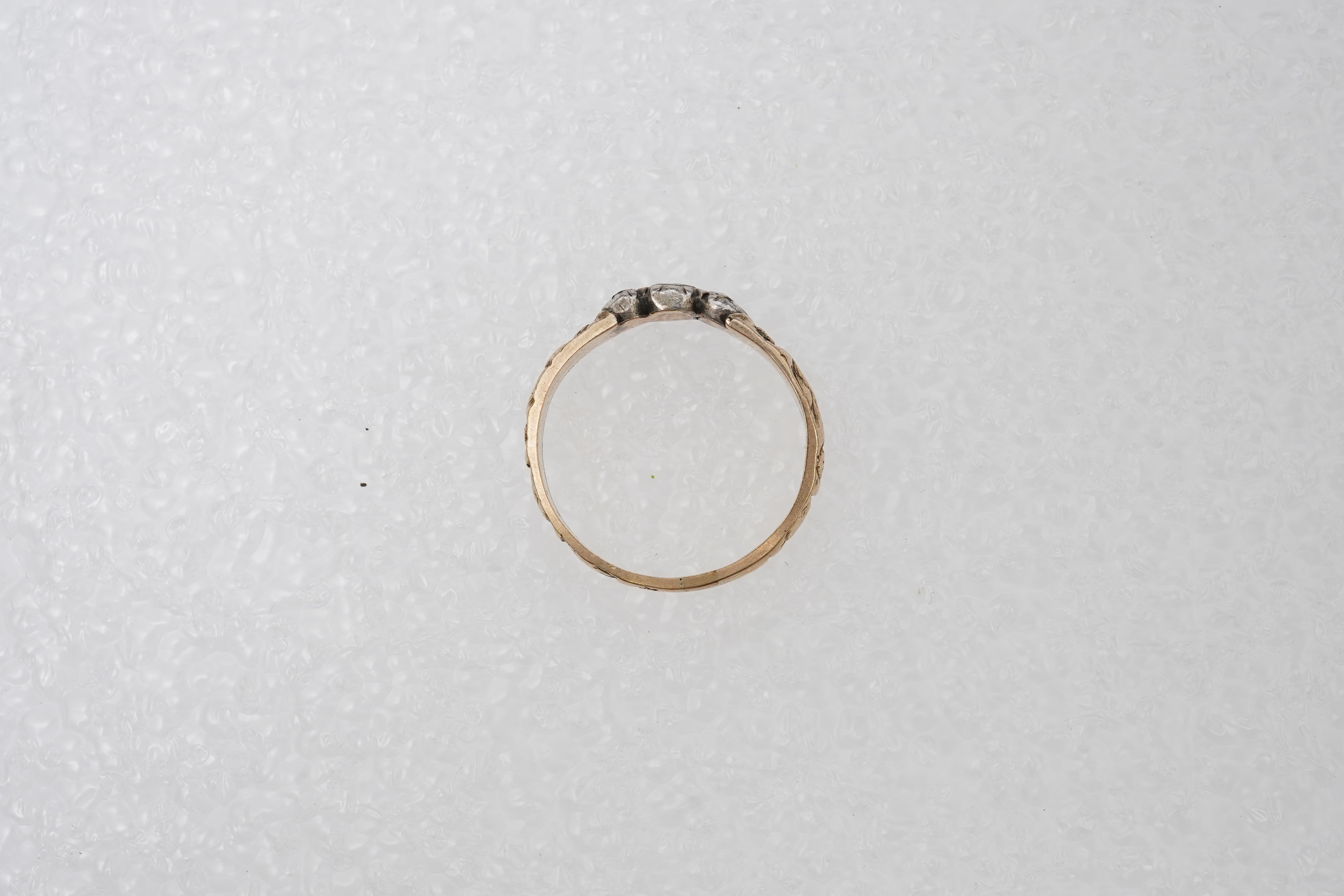 A diamond ring, mid 19th century